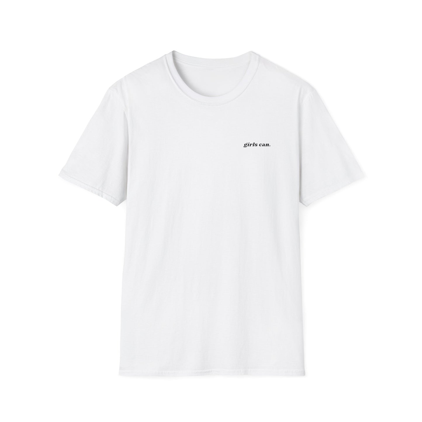 Girls Can tee